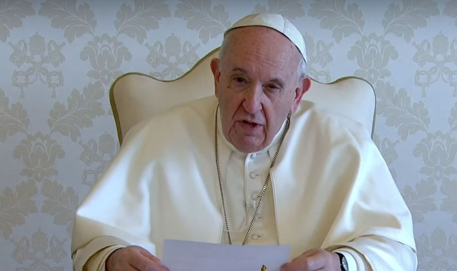 El vídeo del Papa, julio