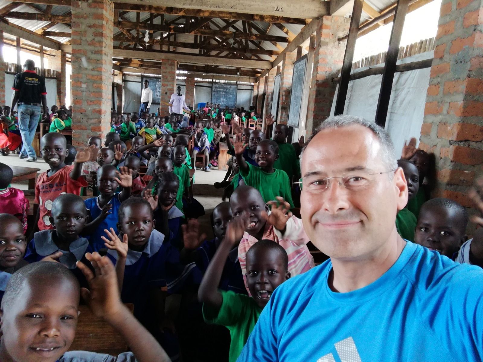 Alberto López (Misiones Salesianas) en Palabek