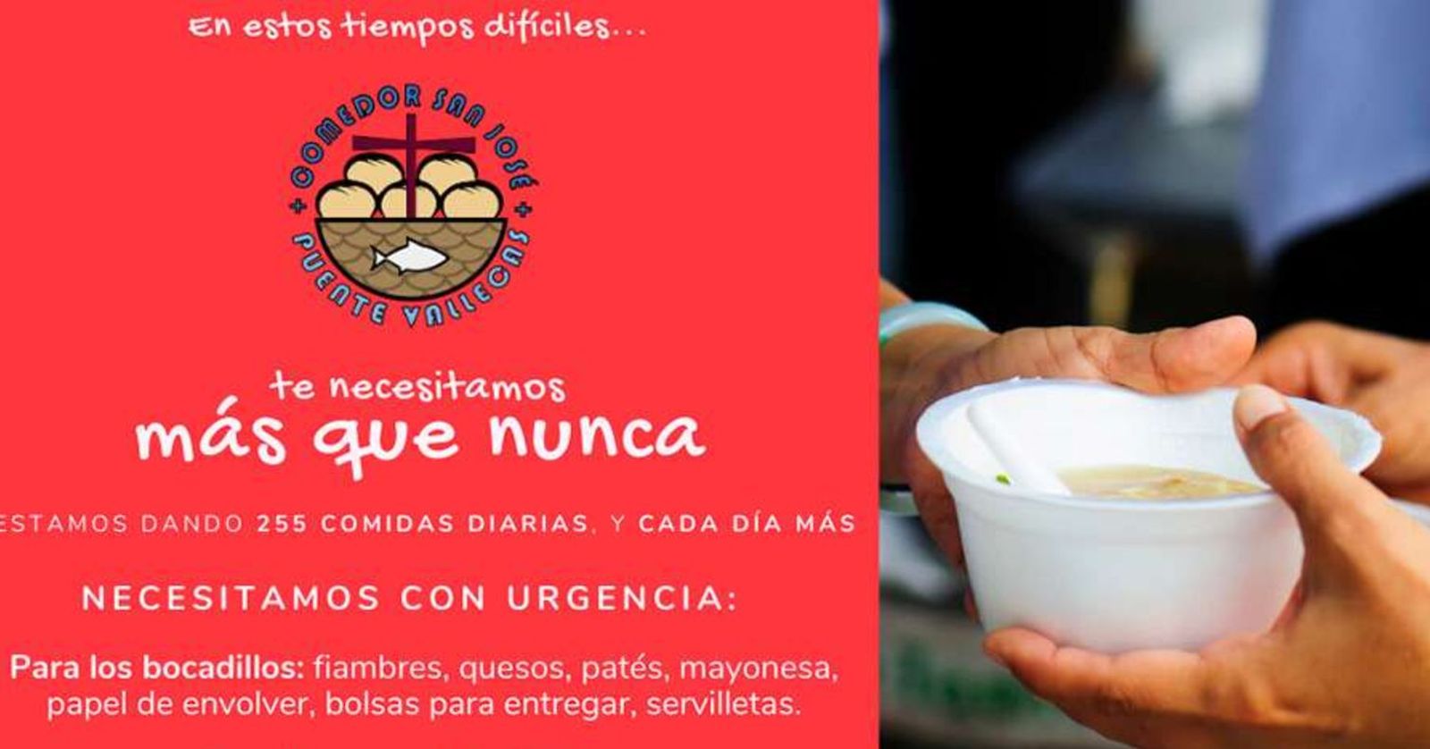 Solidaridad en Vallecas