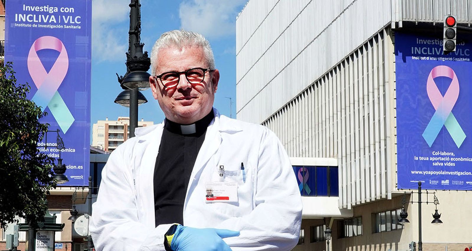 Juan José Segarra, capellán del Hospital Clínico Universitario de Valencia