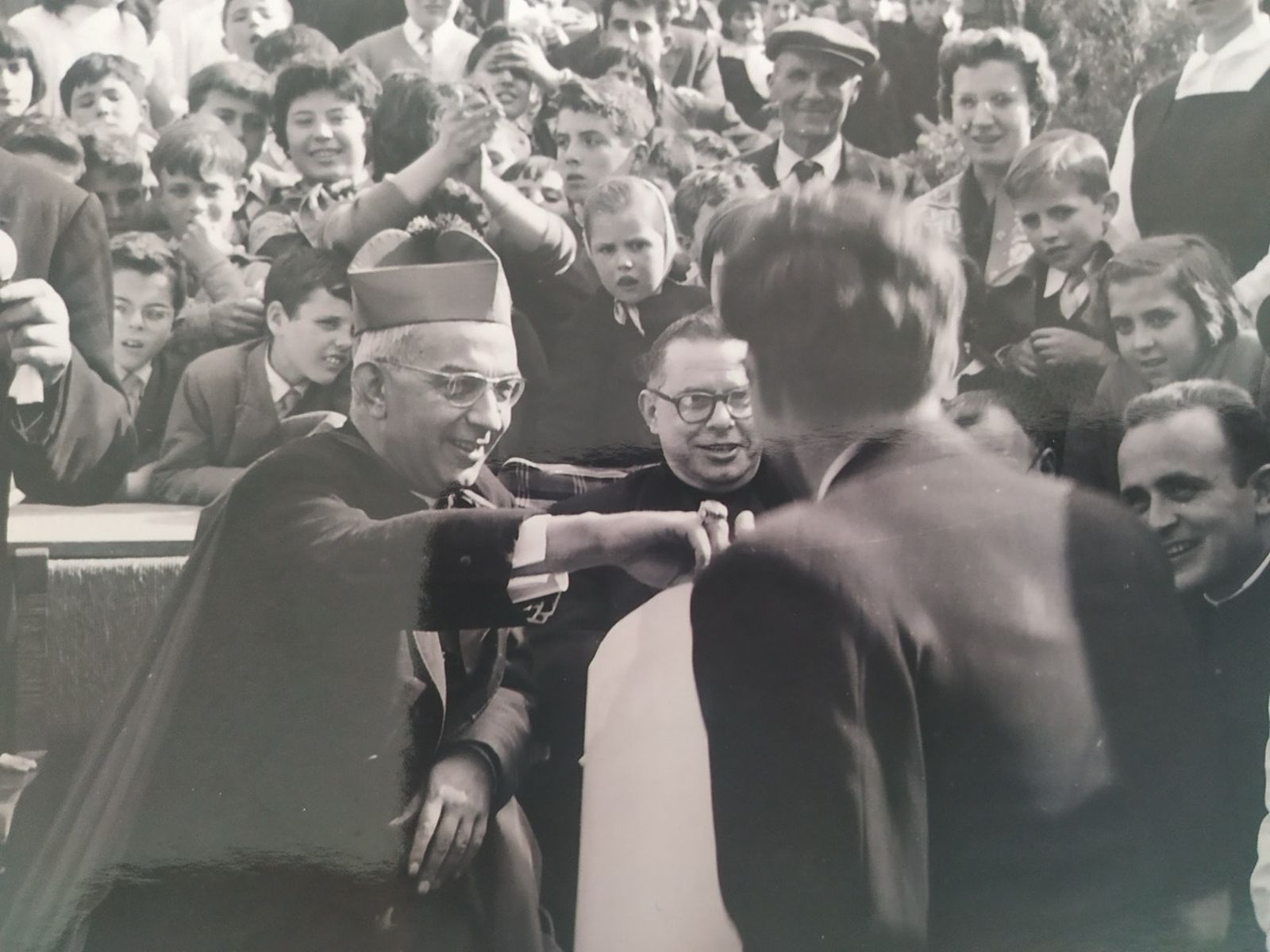 Tarancón en el santuario del Miracle