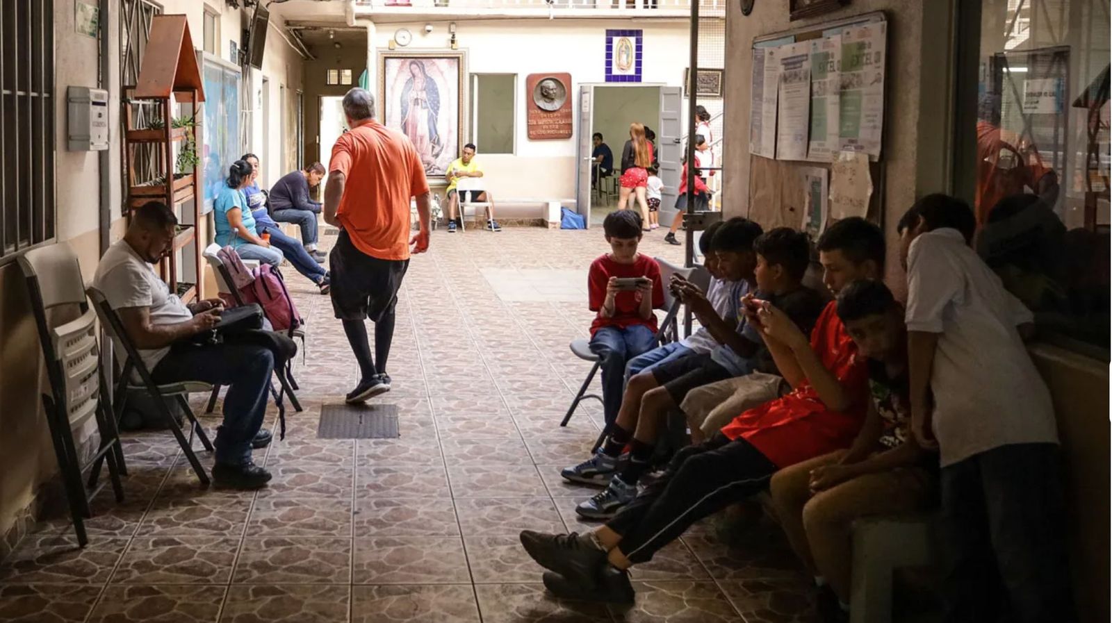 Casa del Migrante. Septiembre de 2024 en la ciudad de Tijuana (México)