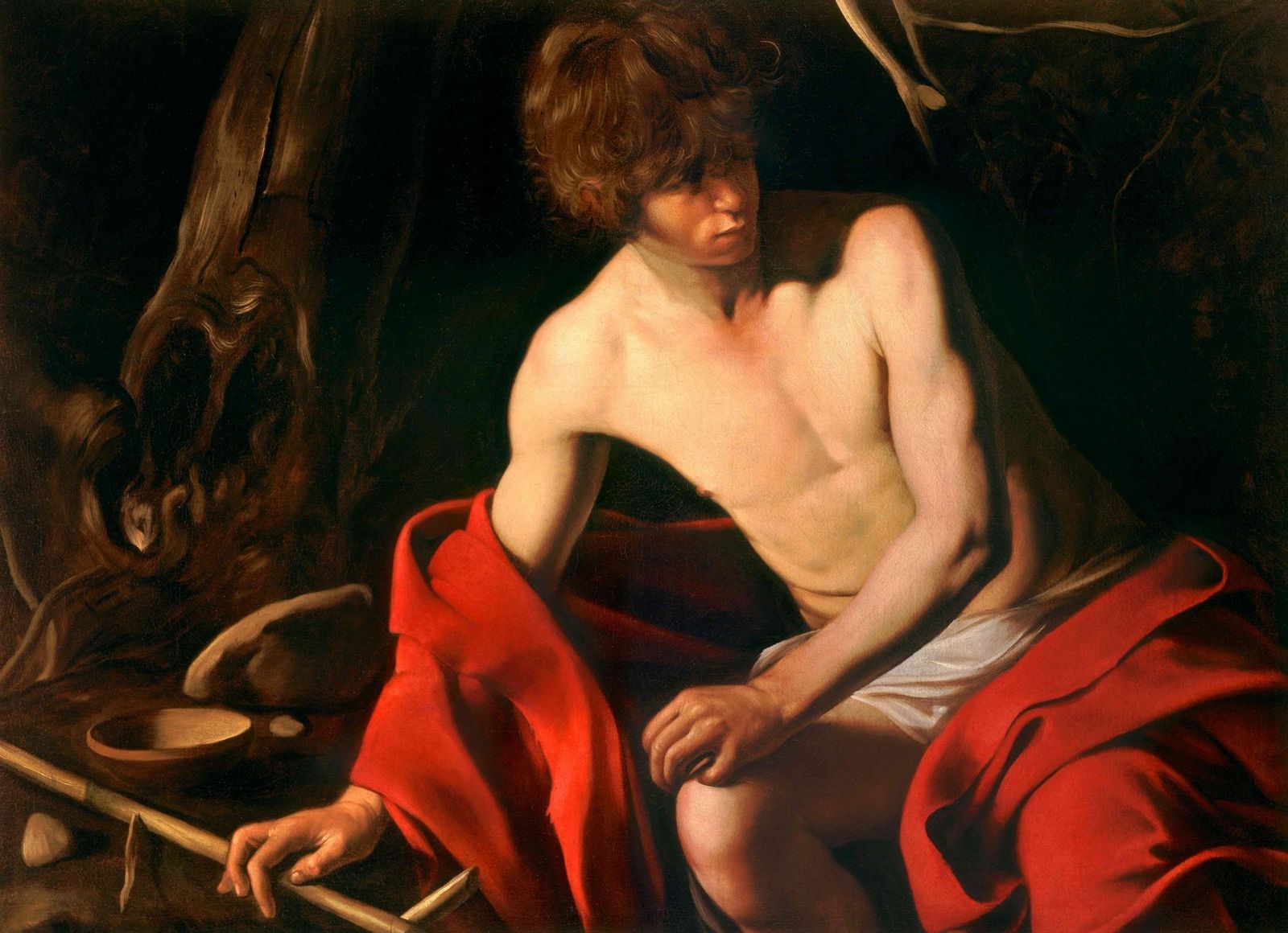 Juan el Bautista. Caravaggio