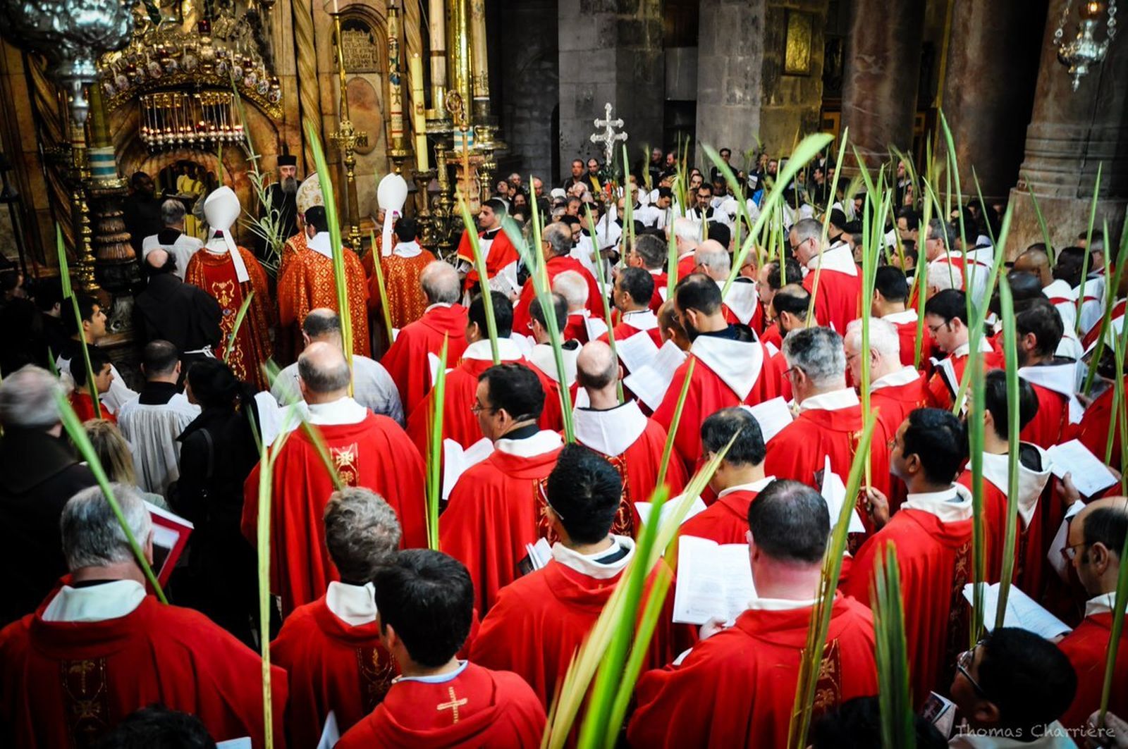 Misa de Ramos en Jerusalén