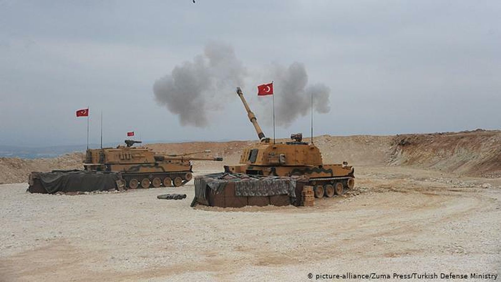Tanques turcos en Siria