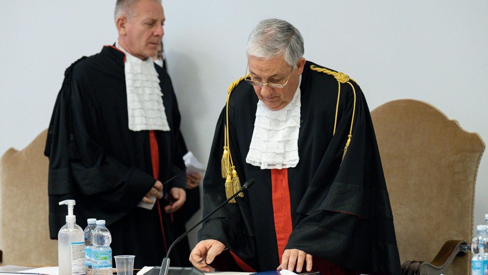 Un momento del juicio