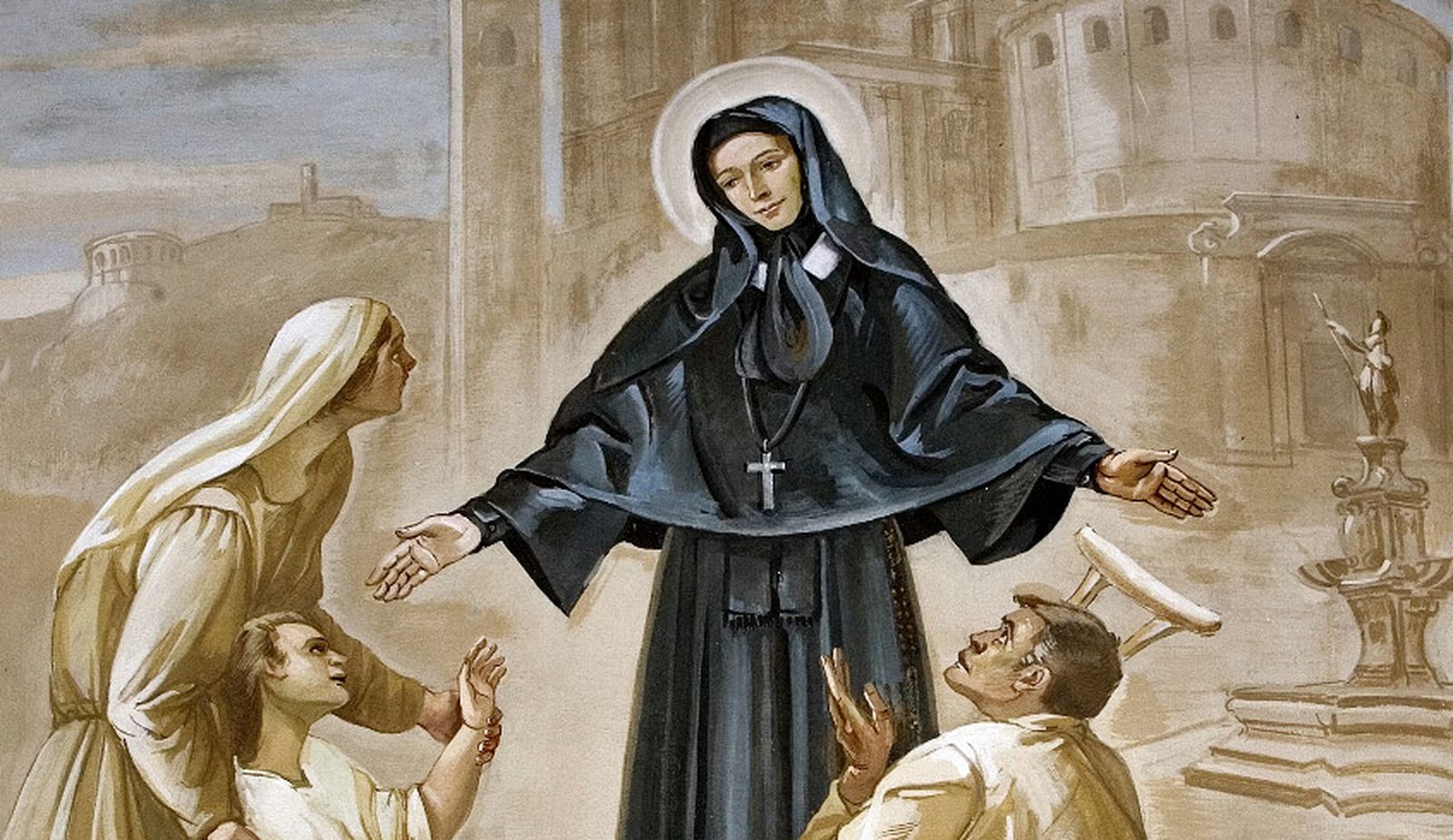 Sta. María  de Rosa (La promotora de “Las Doncellas de la caridad”)