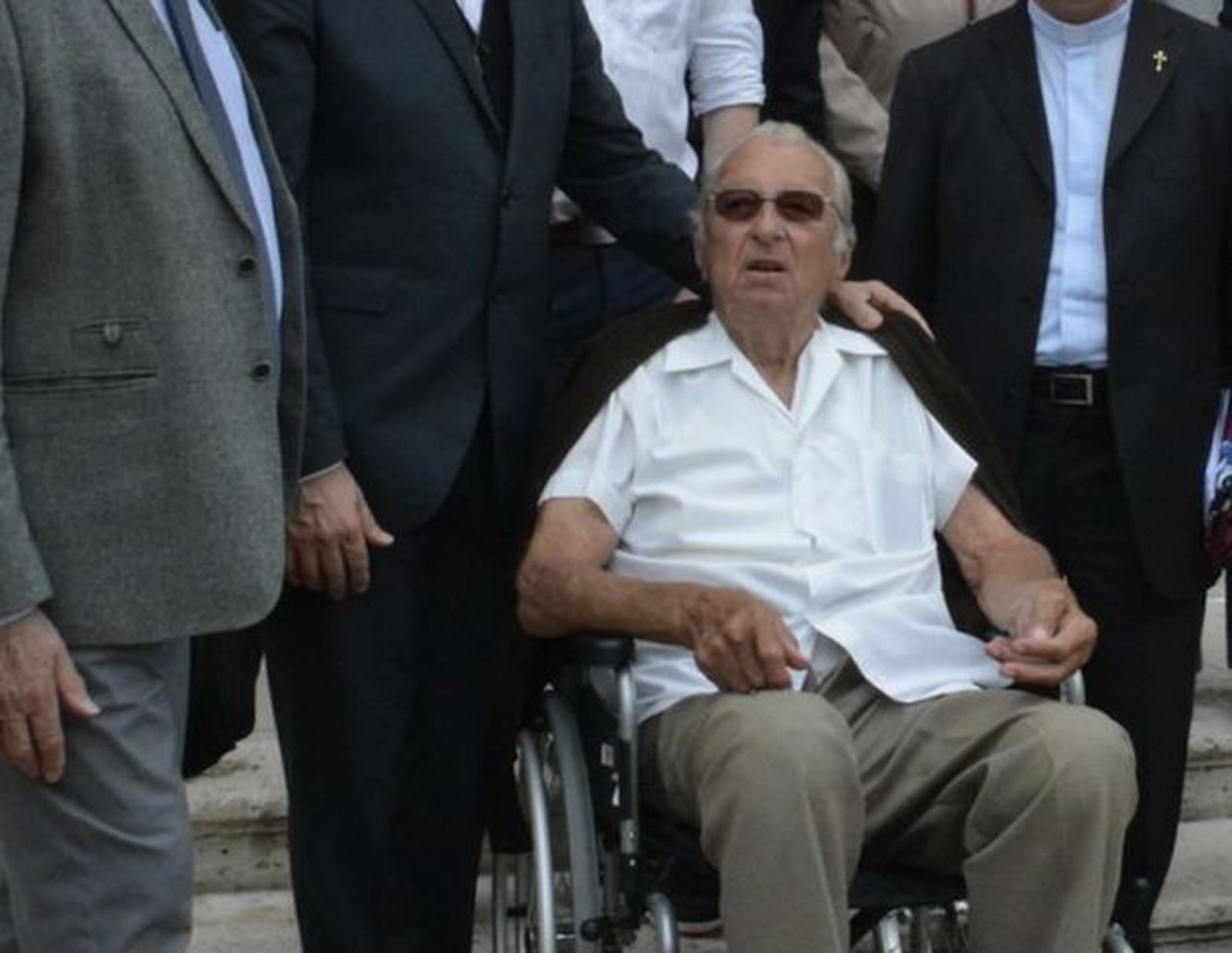 Uno de los jóvenes salvados por Sándor