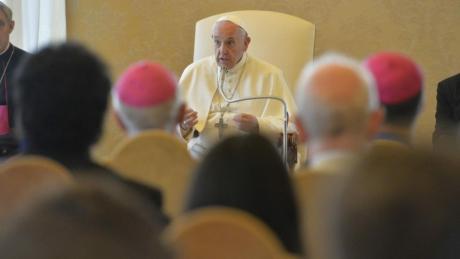 El Papa Francisco se reúne con los participantes en el Congreso de los Centros Nacionales para las Vocaciones de las Iglesias de Europa