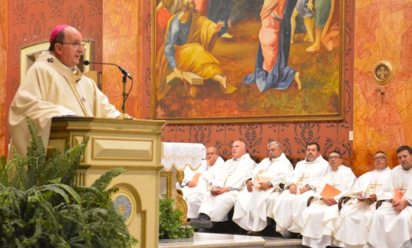 El arzobispo de Salta, monseñor Cagnello