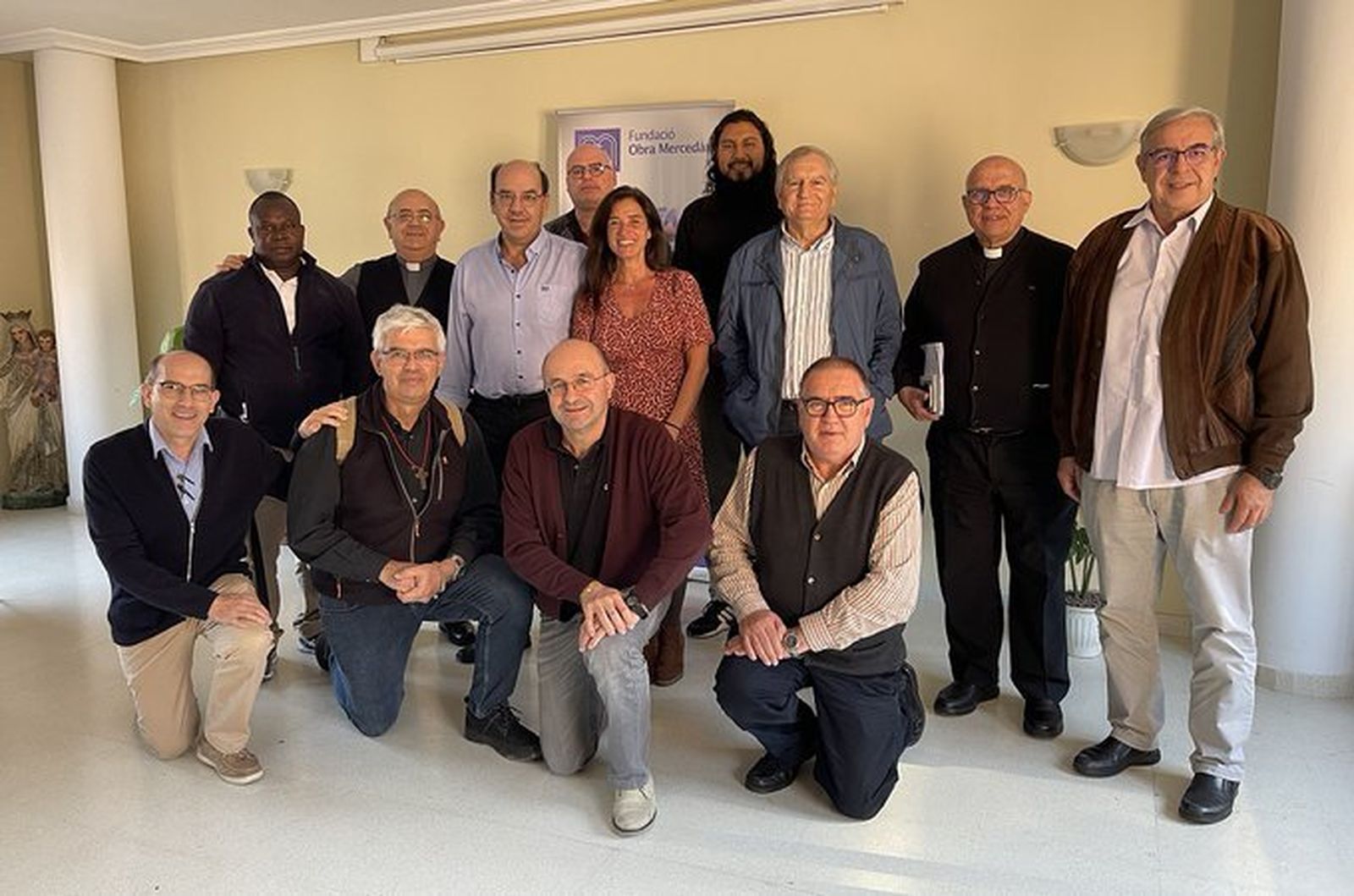 Reunión anual de capellanes de prisiones en la curia mercedaria de Barcelona.