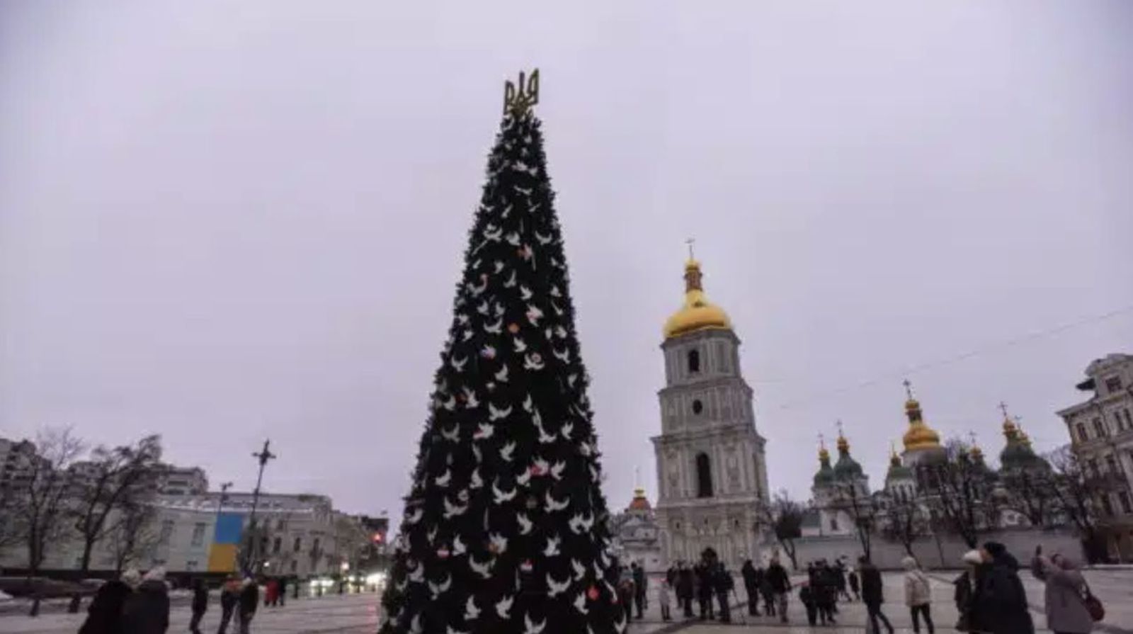 Árbol de Navidad en Kiev