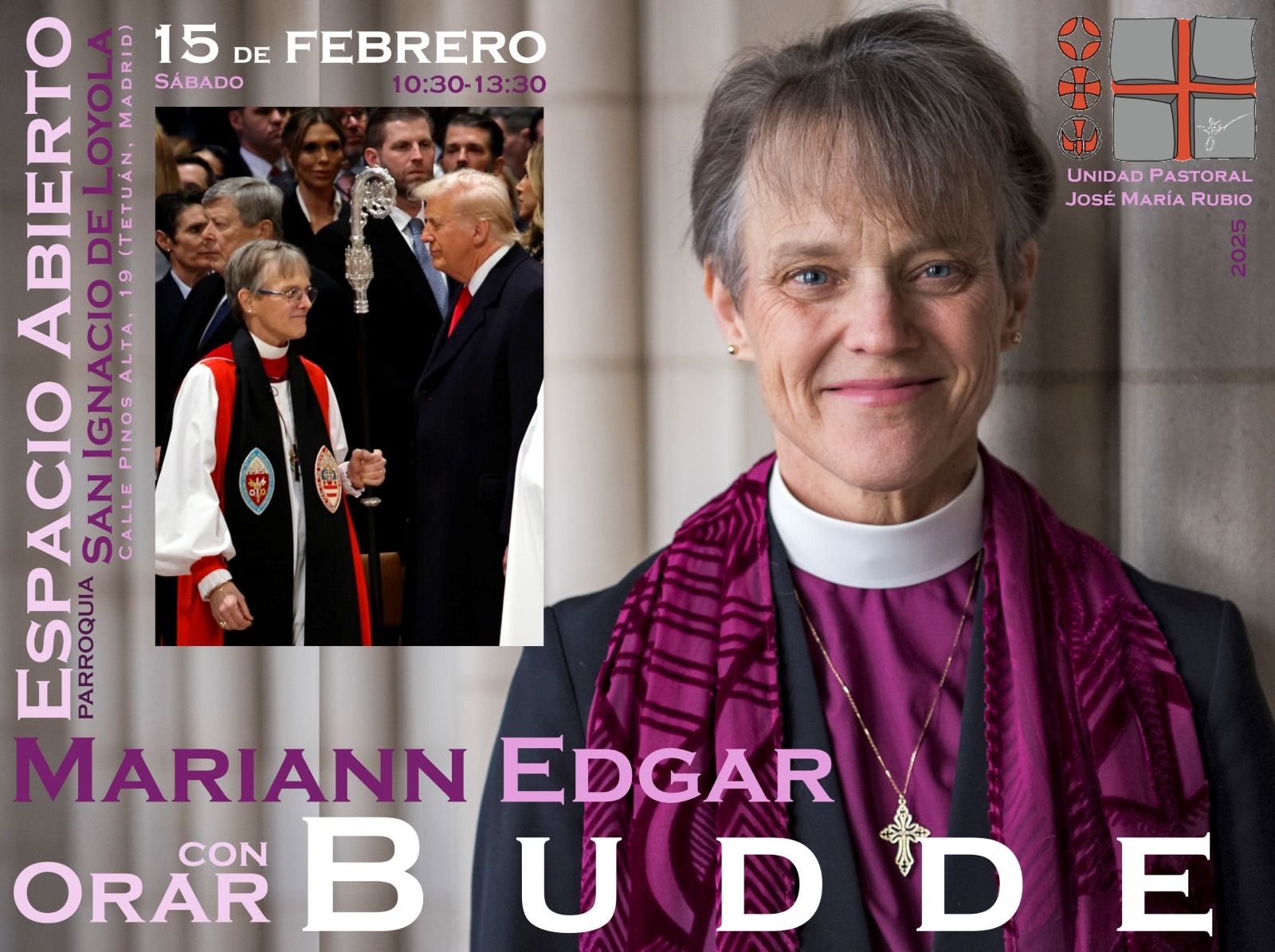 Homenaje de apoyo a monseñora Mariann Edgar Budde