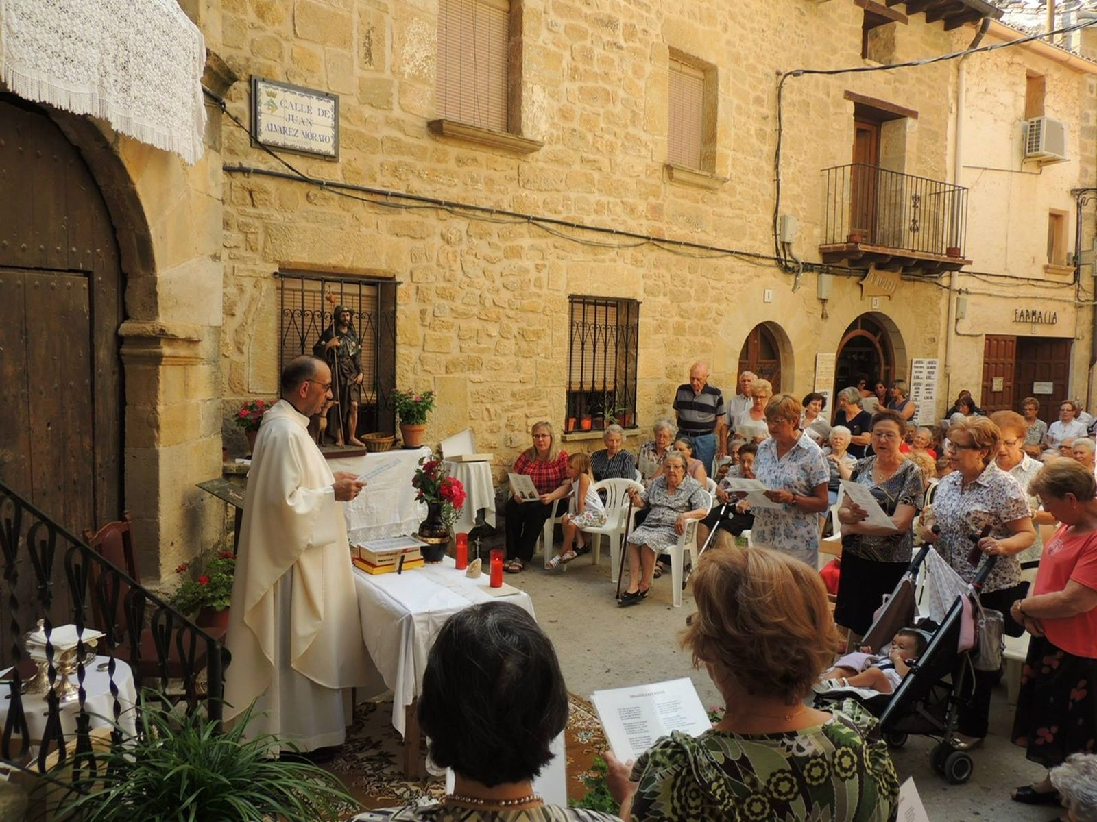 JUan José Omella en Cretas
