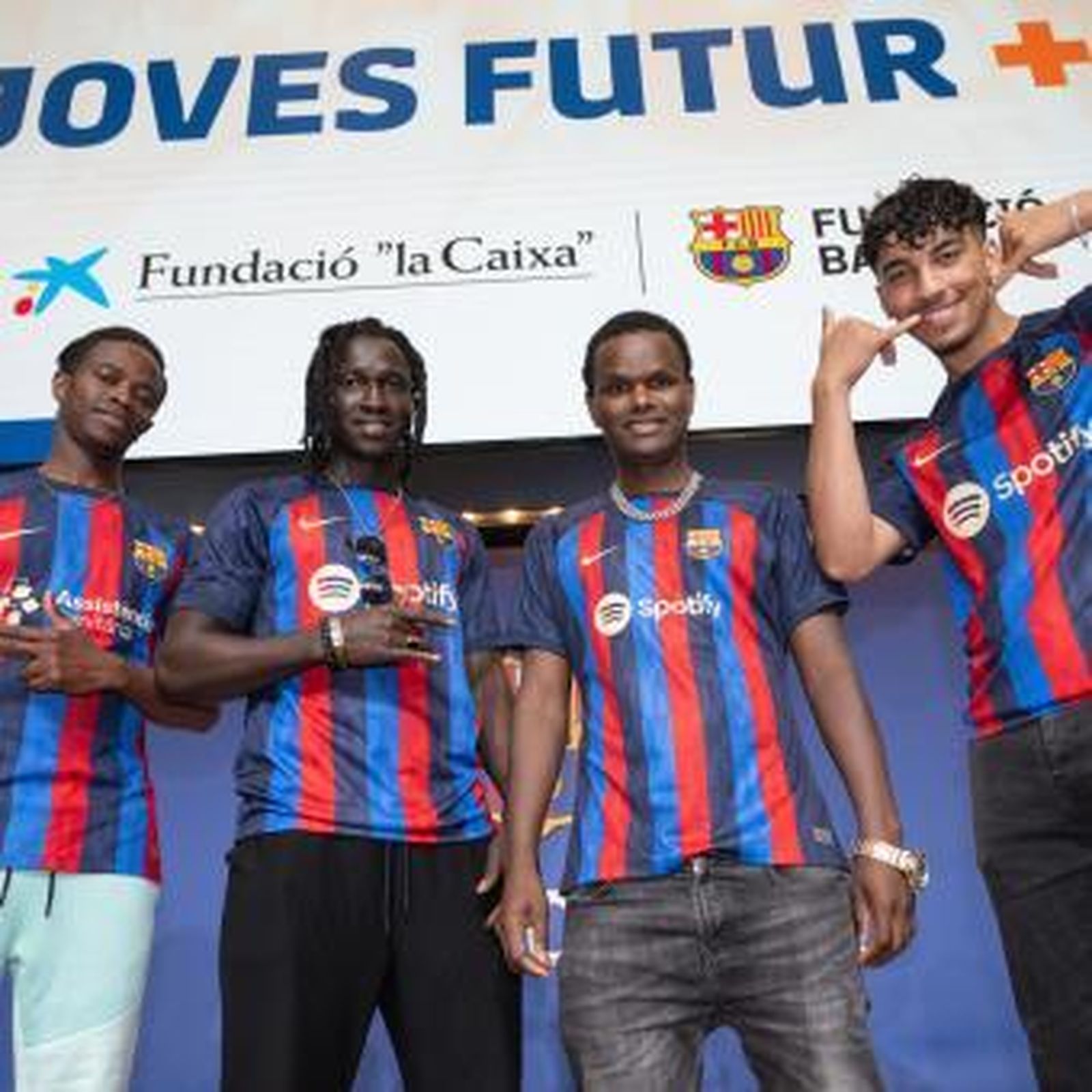 Joves Futur+, proyecto impulsado por la Fundación FC Barcelona y la Fundación ”la Caixa"