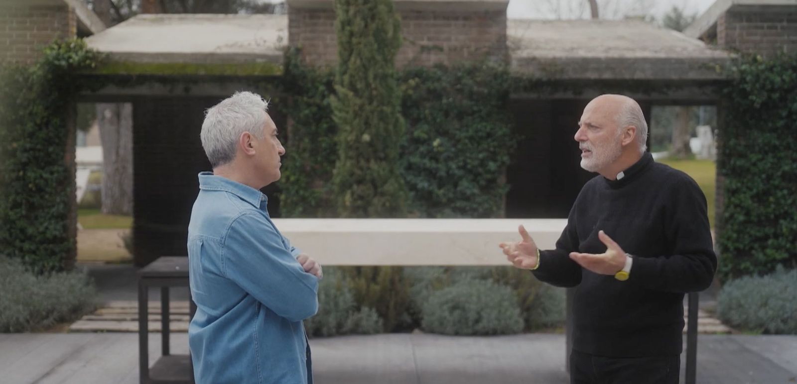 José Pedro Manglano, durante una entrevista con Jon Sistiaga