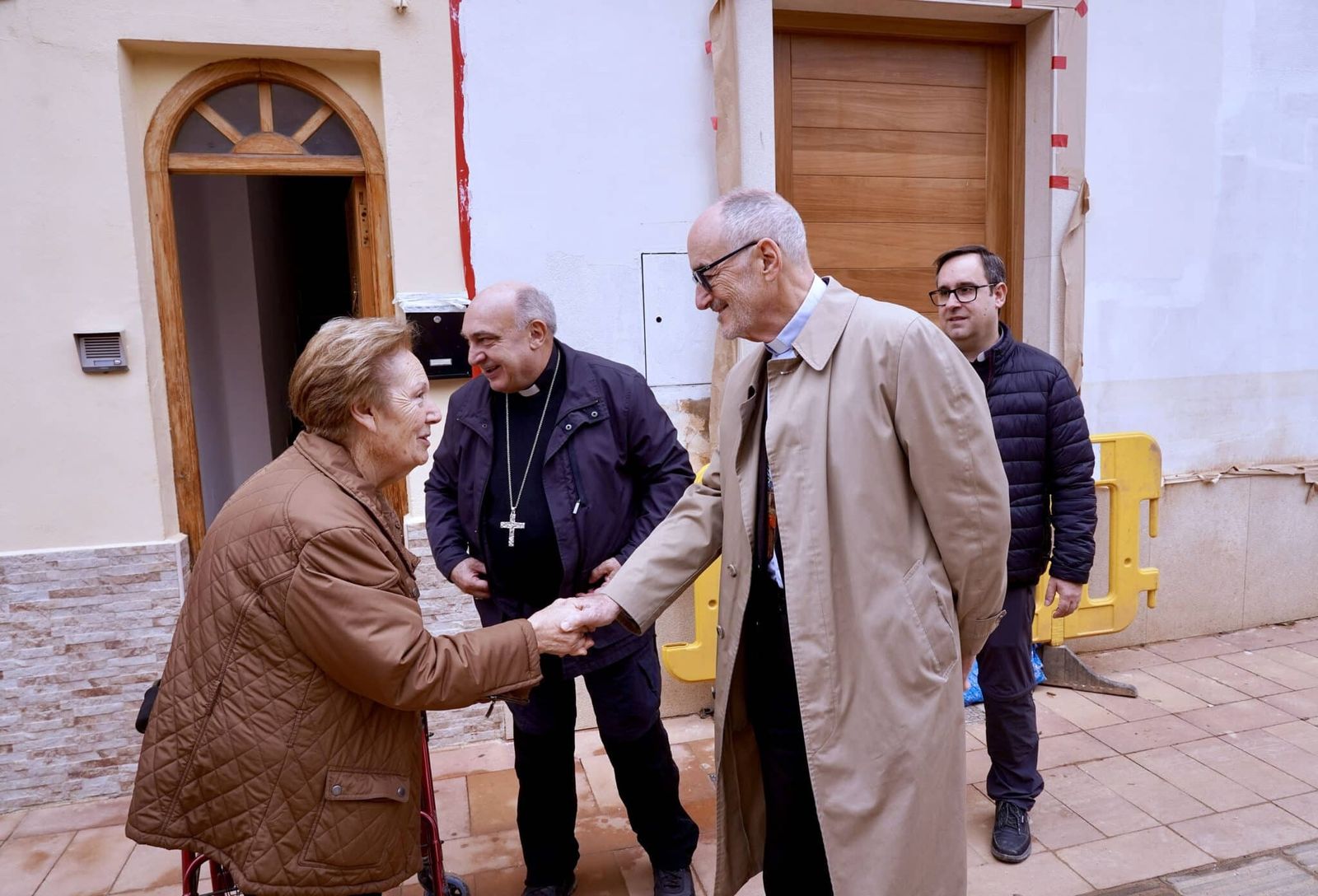 Czerny, durante su visita a La Torre