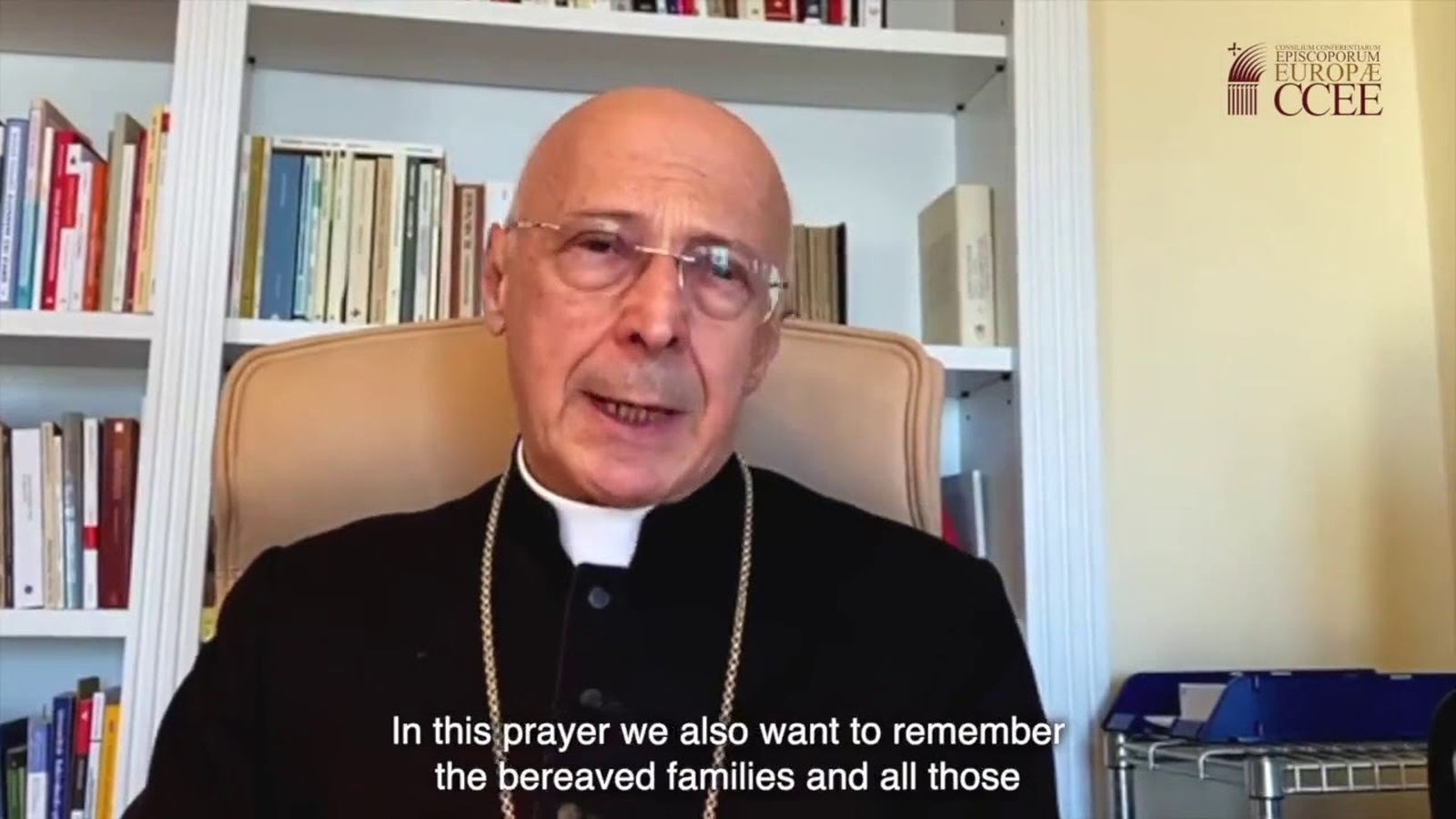 Los obispos europeos lanzan una red de oración por las 770.000 víctimas de la pandemia en el Viejo Continente