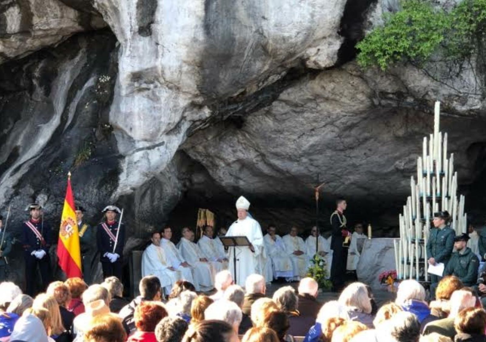 Juan del Río en Lourdes