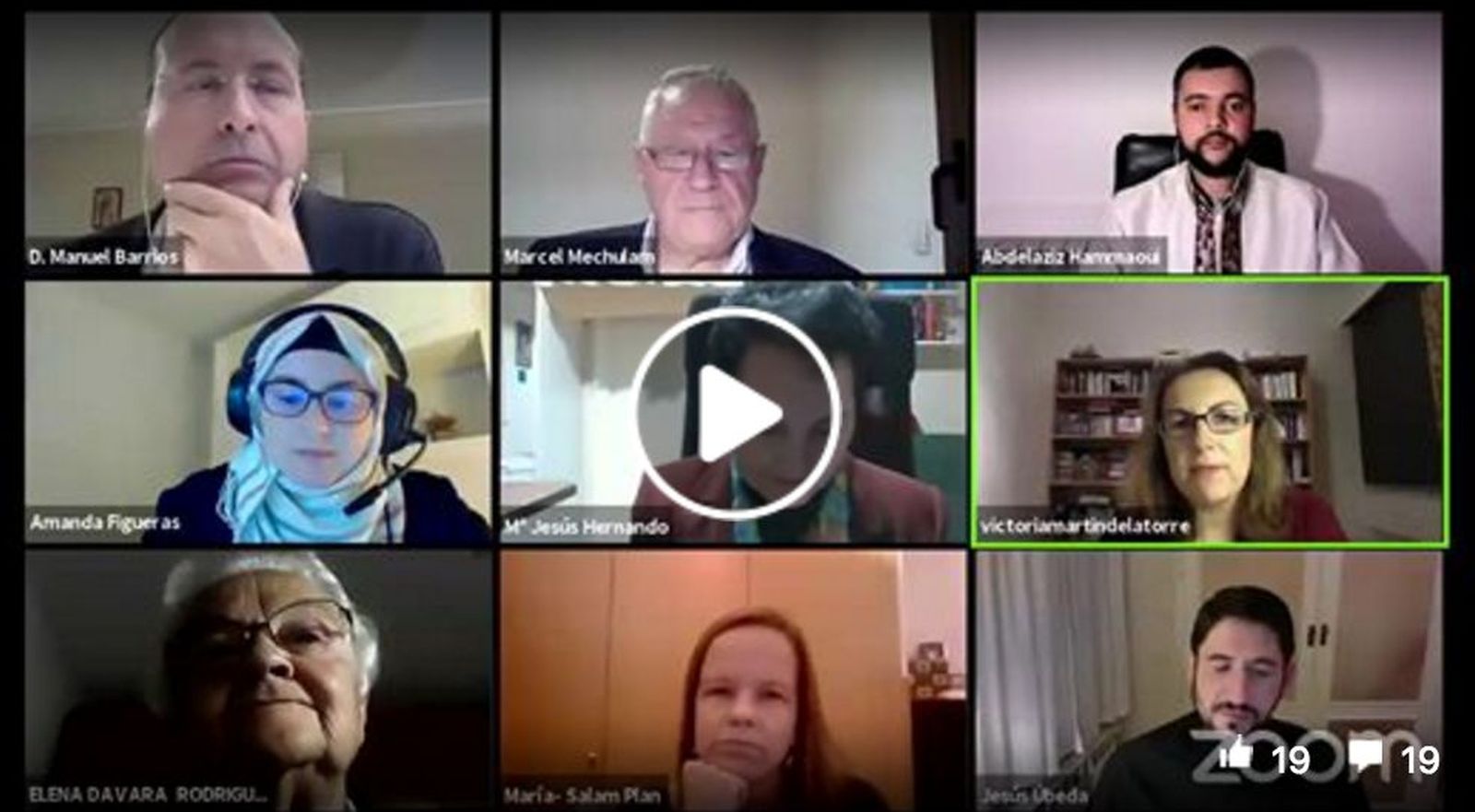 Webinar organizado por el Foro Abraham