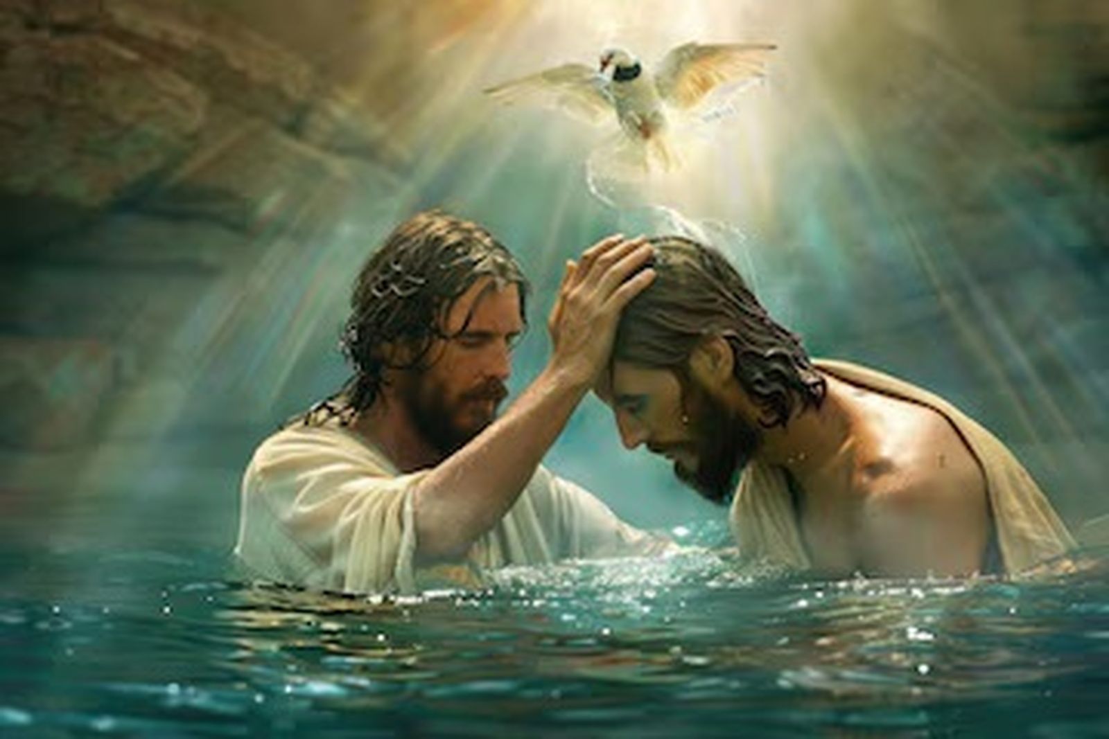 Inmersión de Jesús en el Jordán