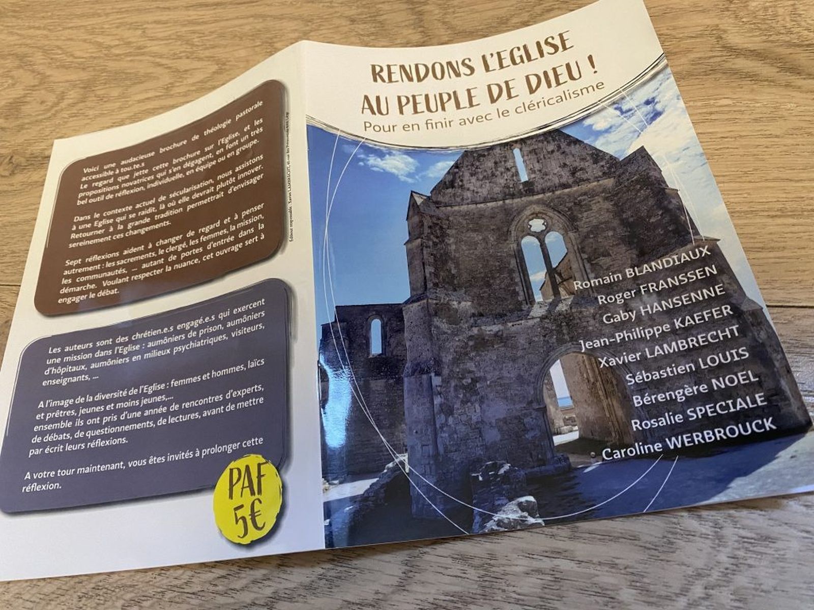 El documento de los fieles belgas que piden abolir el sacerdocio