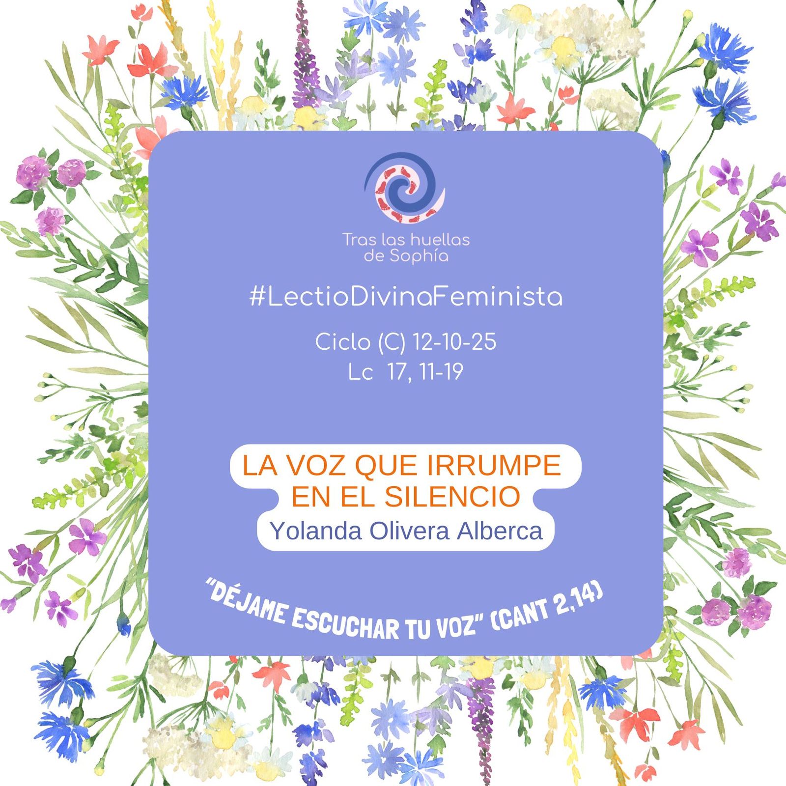 LA VOZ QUE IRRUMPE EN EL SILENCIO