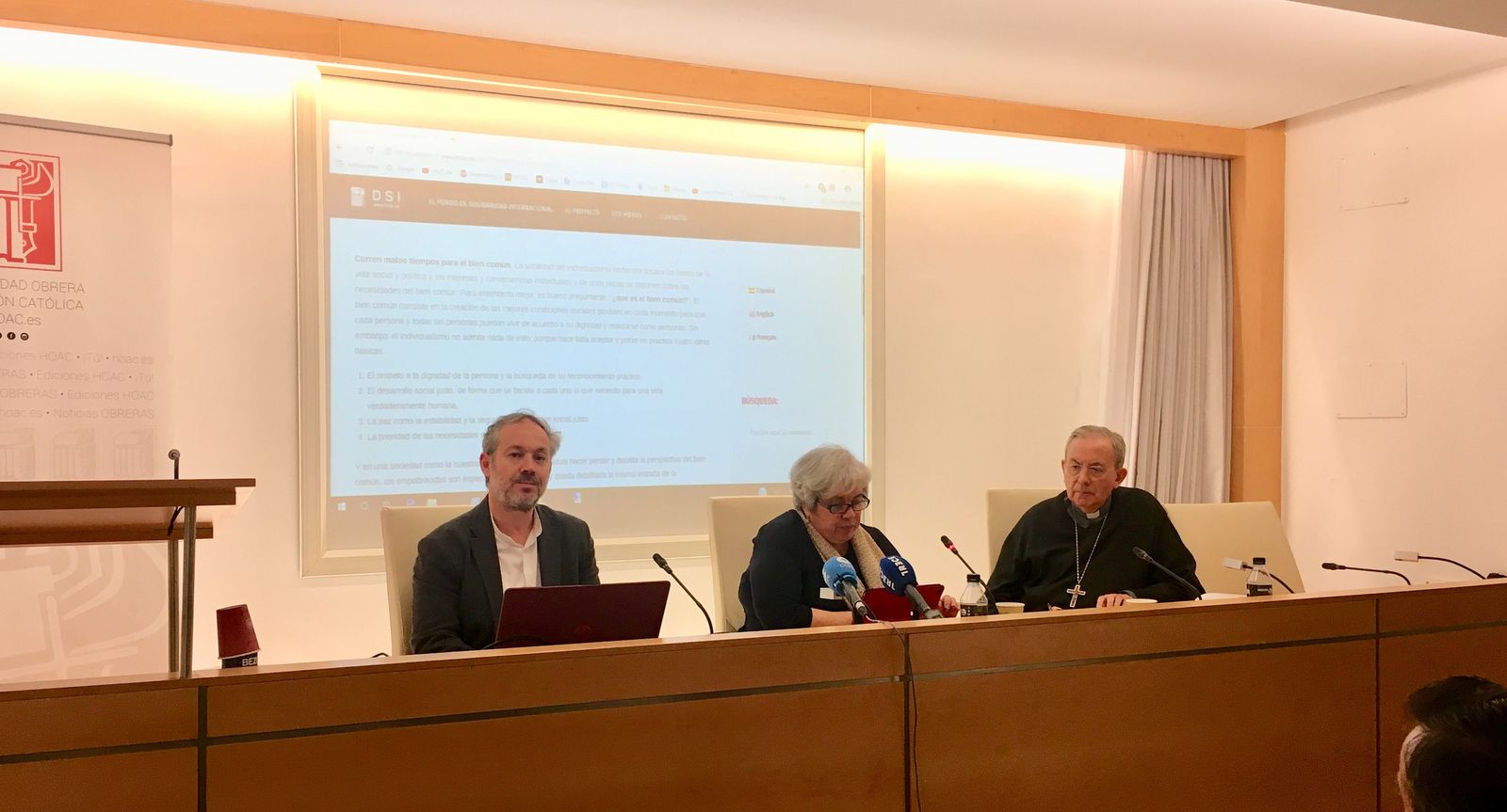 Presentación de los materiales de HOAC