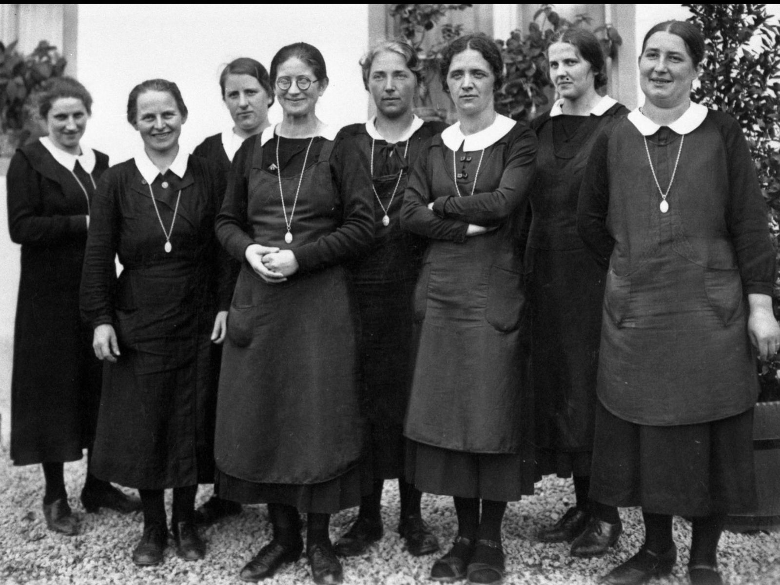 Hermanas de la Obra Seráfica en el centro de Solothurn en una foto de archivo