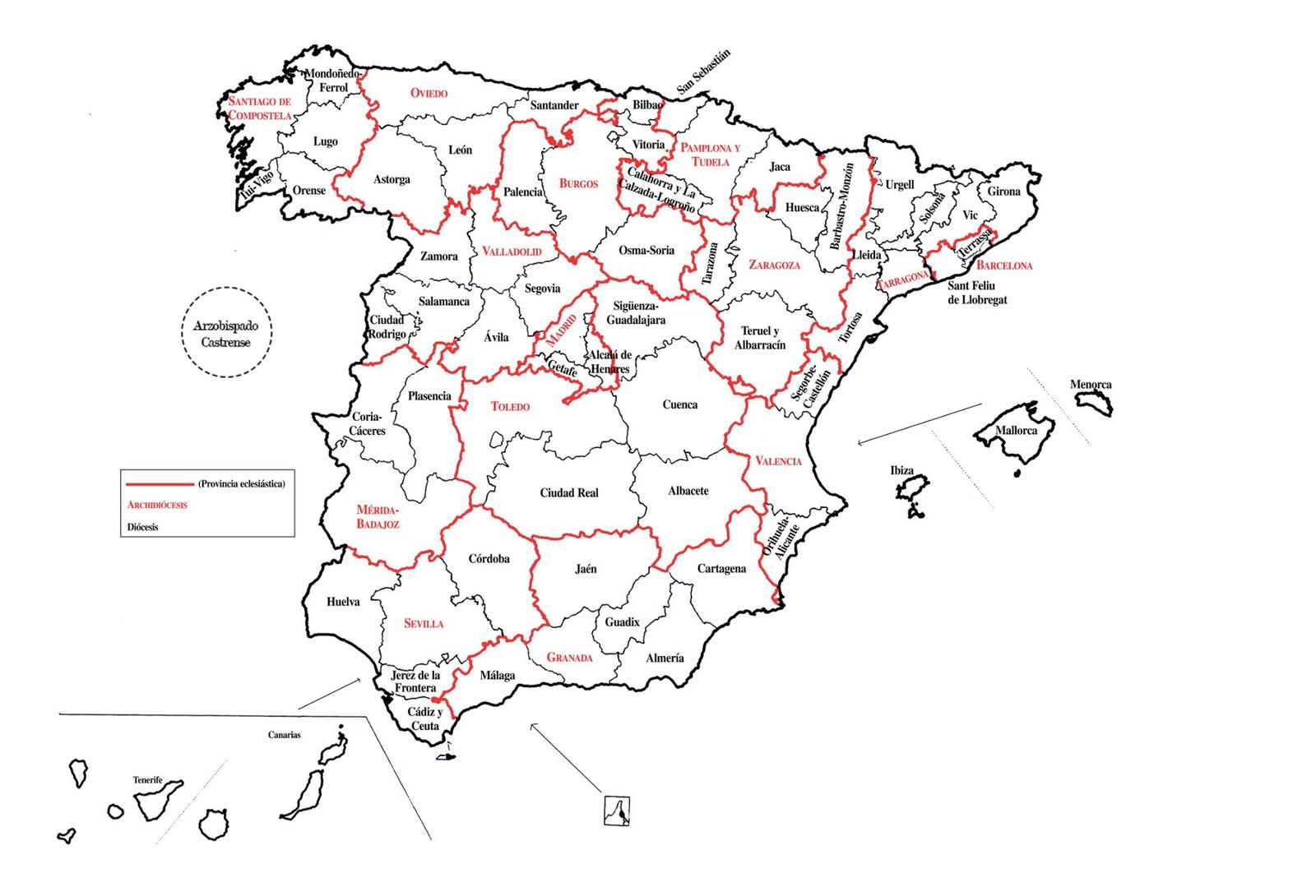 Templos jubilares en las diócesis españolas