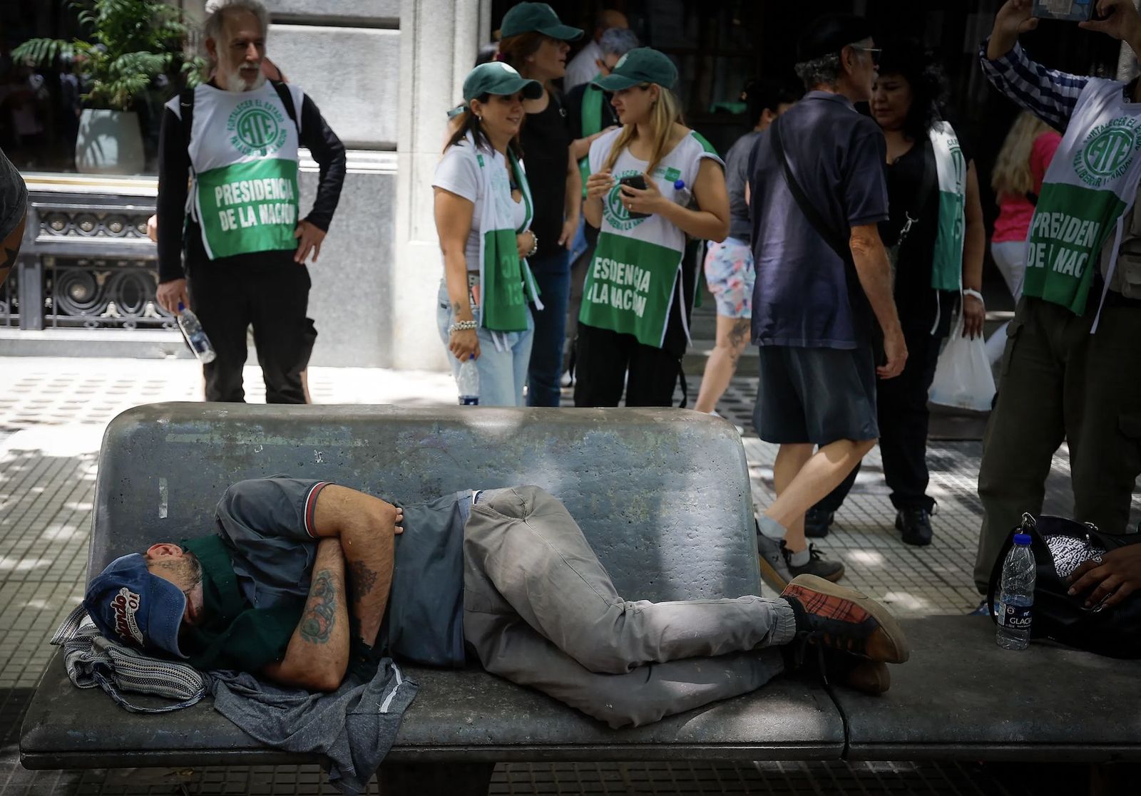 Protesta en Buenos Aires