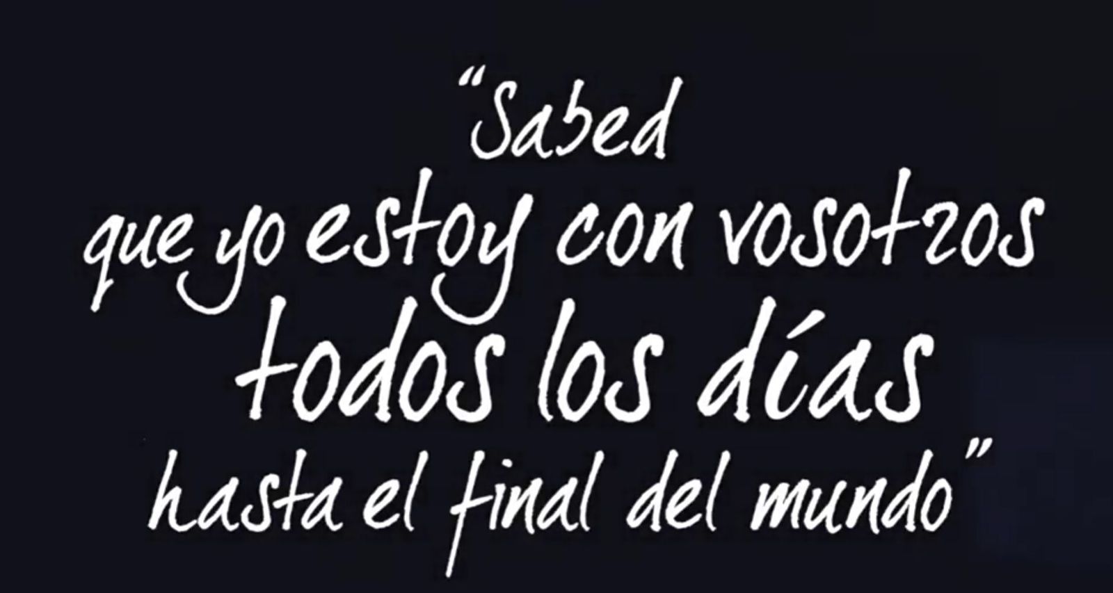 Este domingo, con Verdo Divino