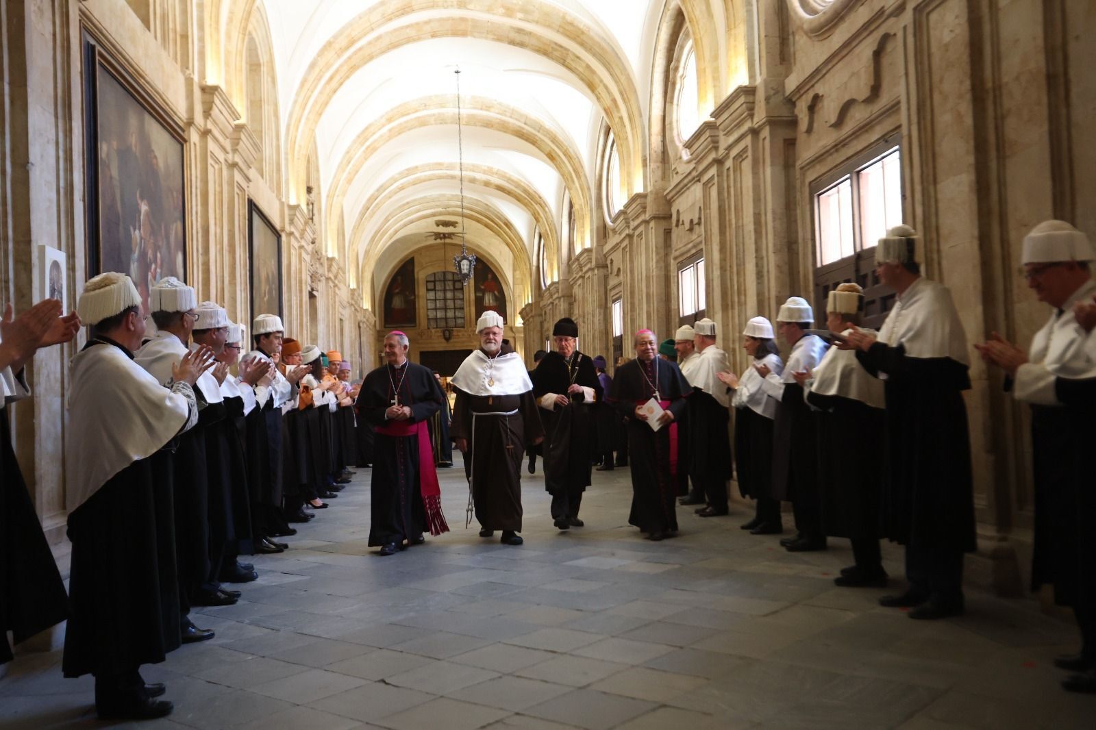 Ceremonia doctorando de Séan Patrick O'Malley en la UPSA