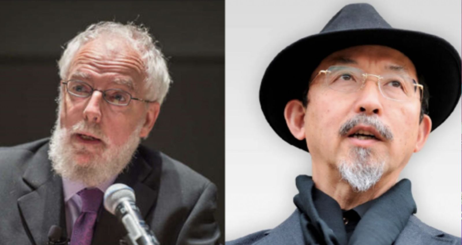 El teólogo Cyril O’Regan y el escultor Etsurō Sotoo