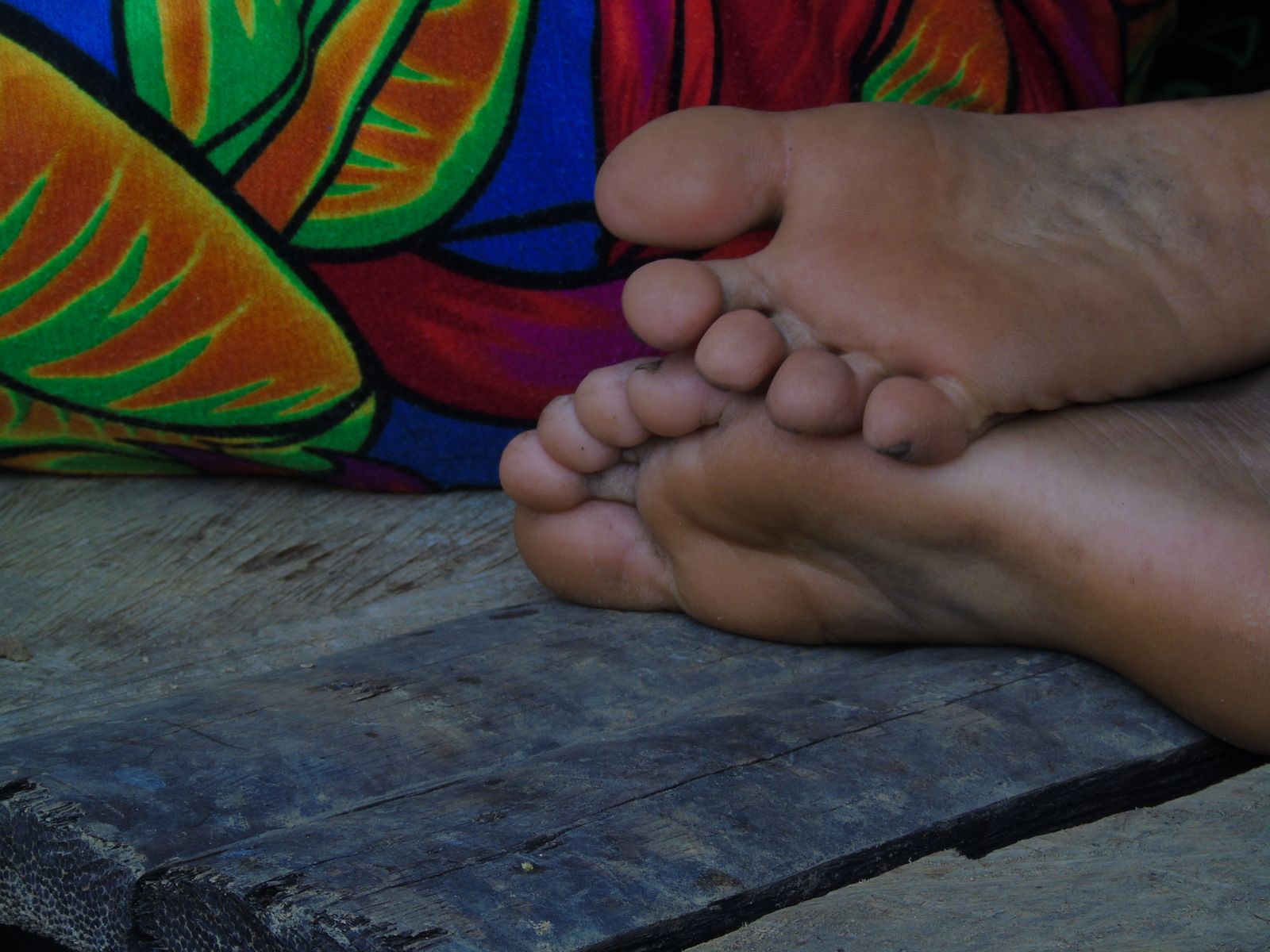 Comunidad indígena en situación de confinamiento por la violencia