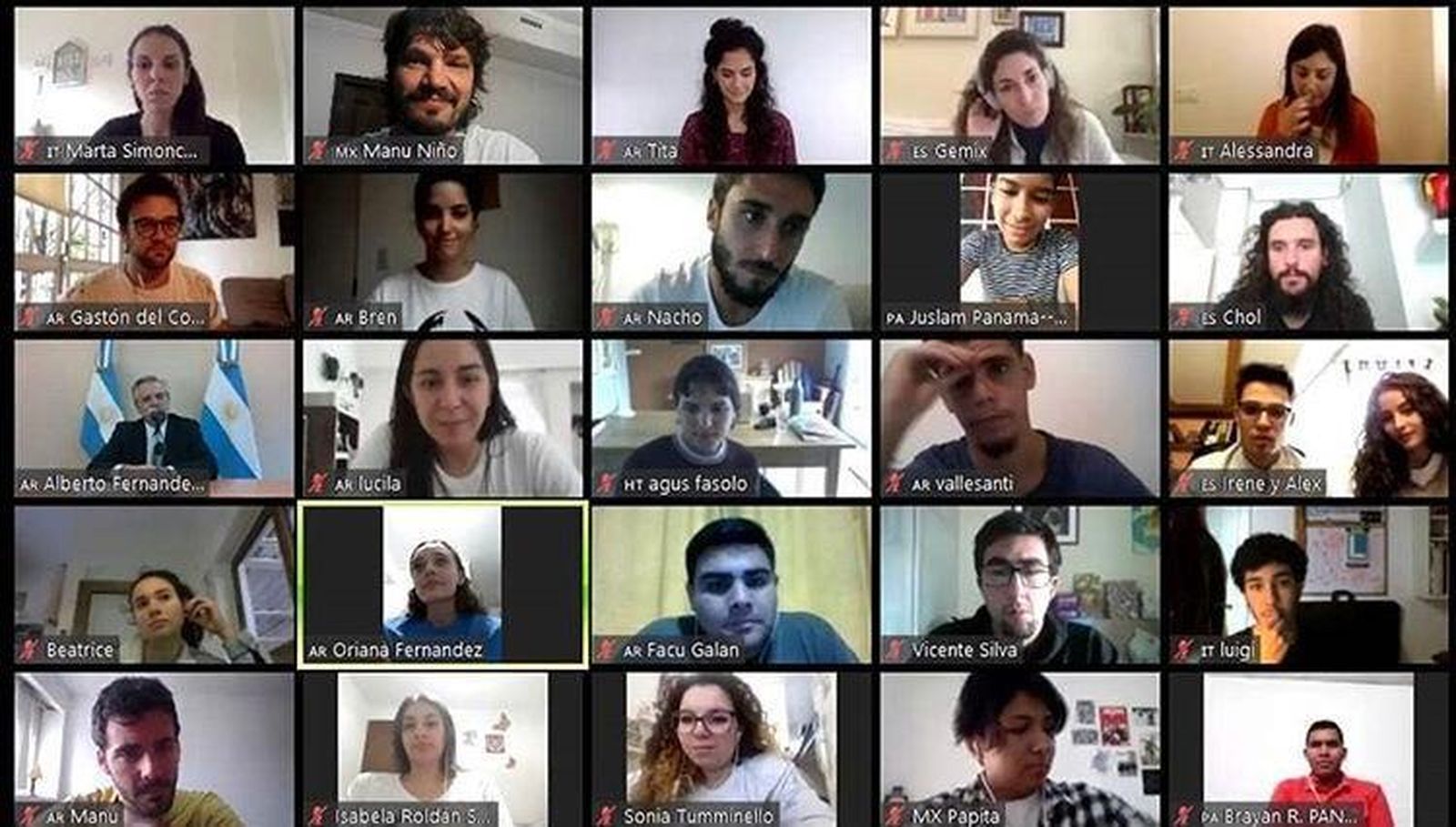 Ciberencuentro de docentes con Scholas