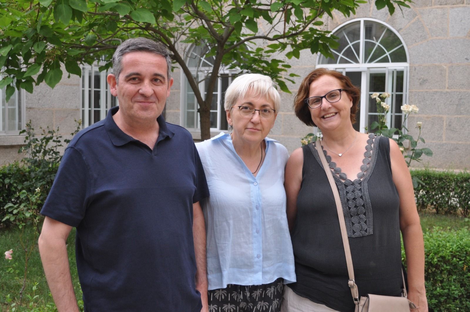Paloma Becerra (en el centro), nueva presidenta de la HOAC