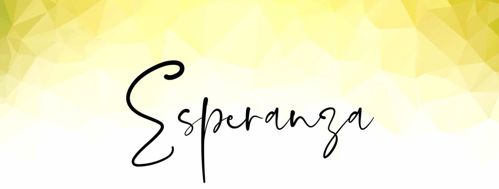 No perder la esperanza