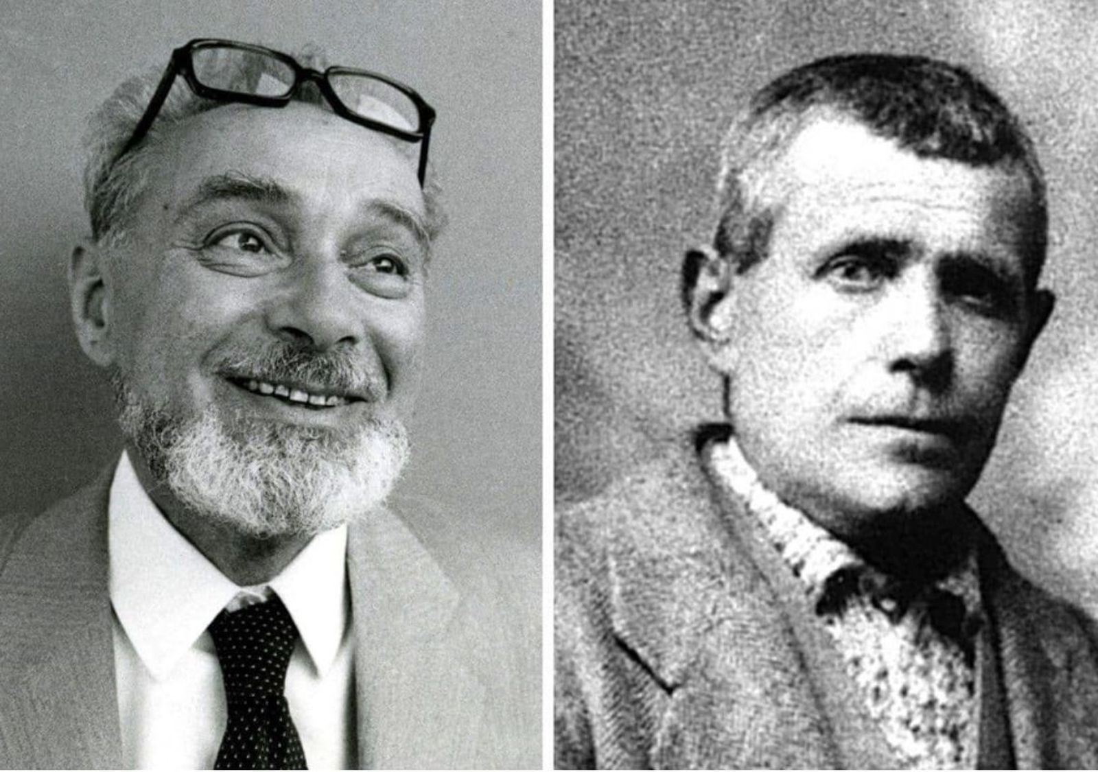 Primo Levi y Lorenzo Perrone