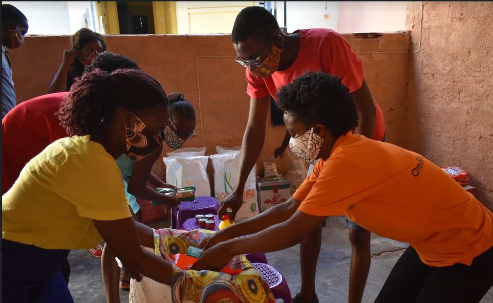 Ayuda de Menos Unidas en Angola