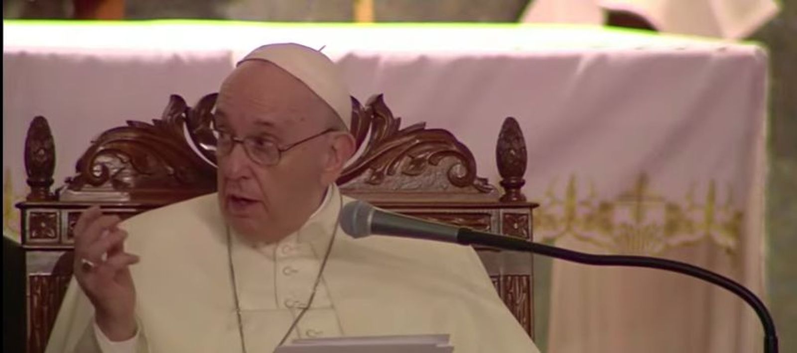 Primer discurso de Francisco