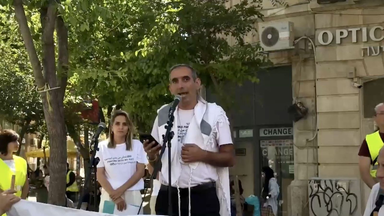 Marcha interreligiosa en Jerusalén