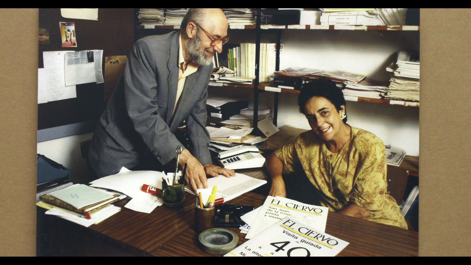 Lorenzo Gomis y Rosario Bofill.