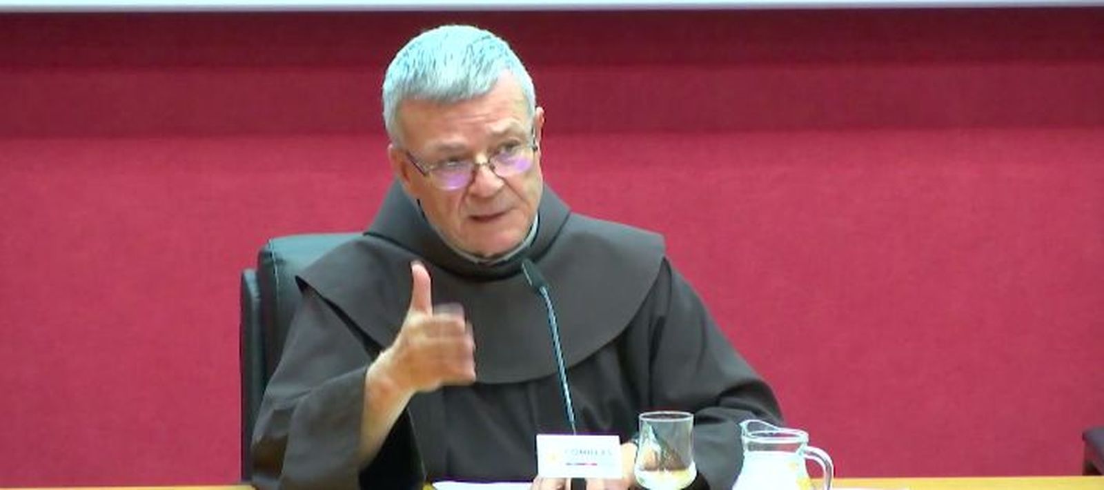 Santiago Agrelo, esta noche, en Comillas