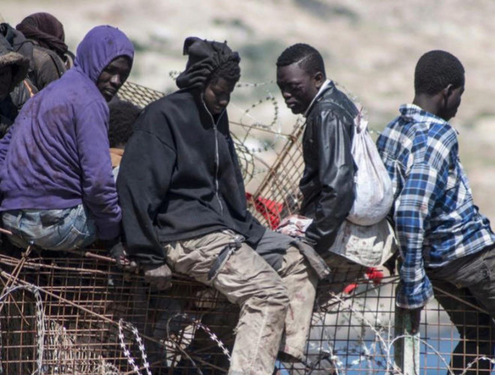 Migrantes en Marruecos