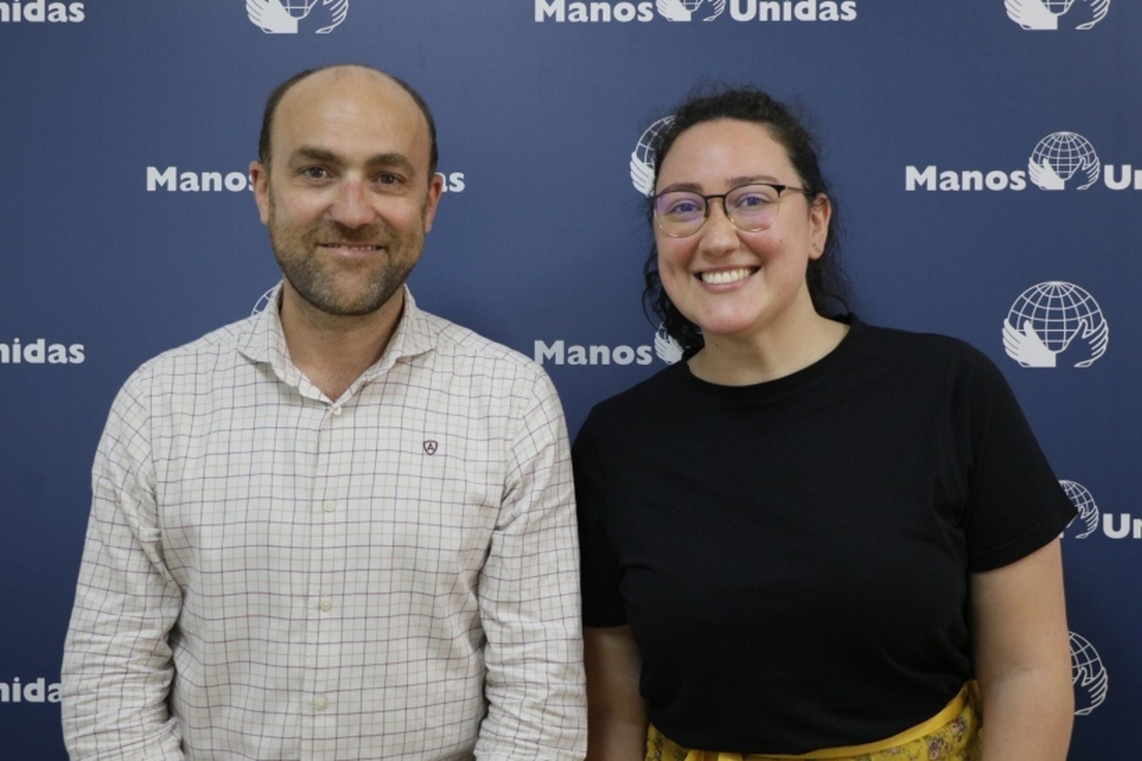 Alicia Angione y Guillermo González de la Torre. Departamento de Estrategia y Calidad de Manos Unidas
