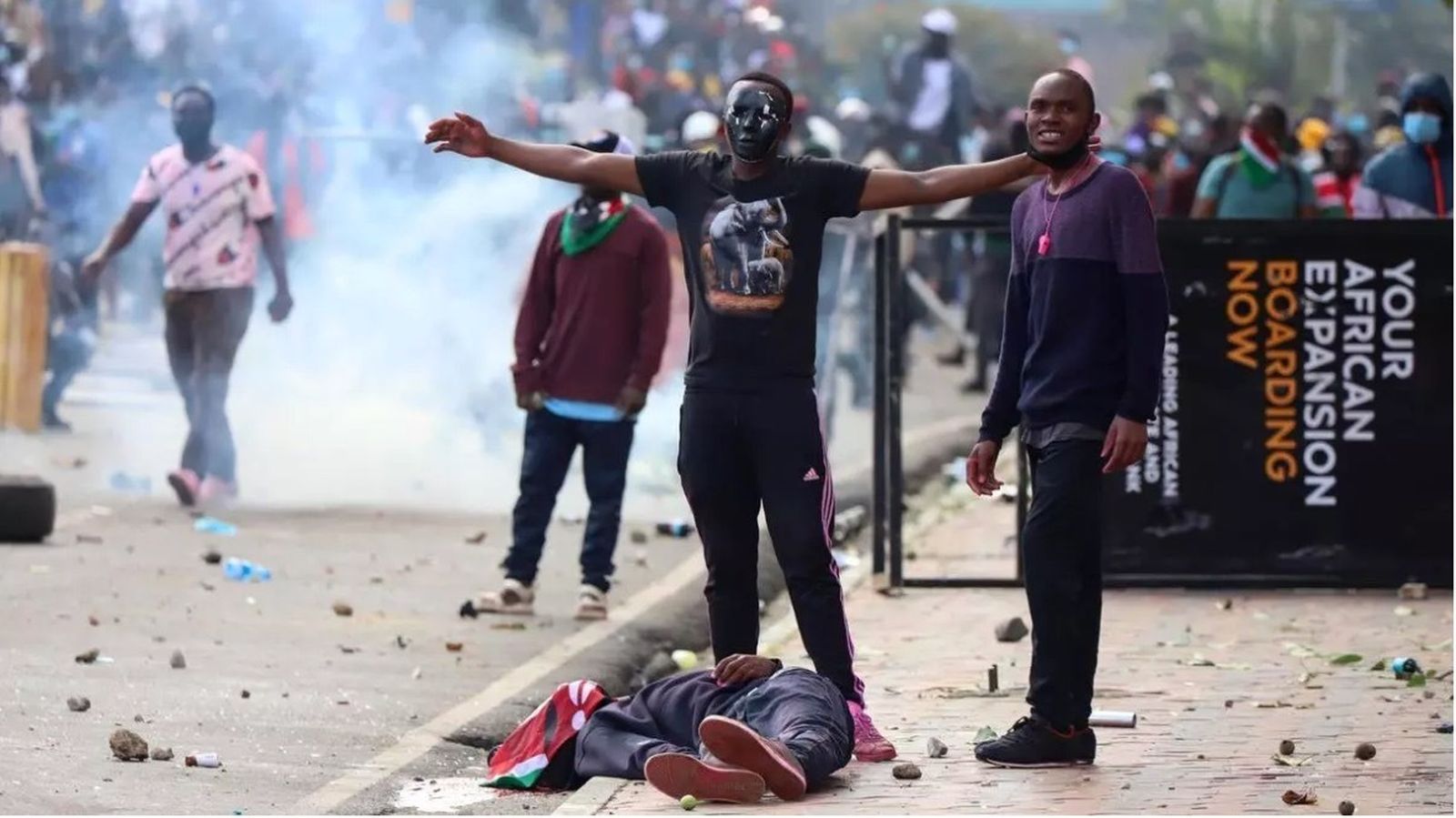 Protestas en Kenia