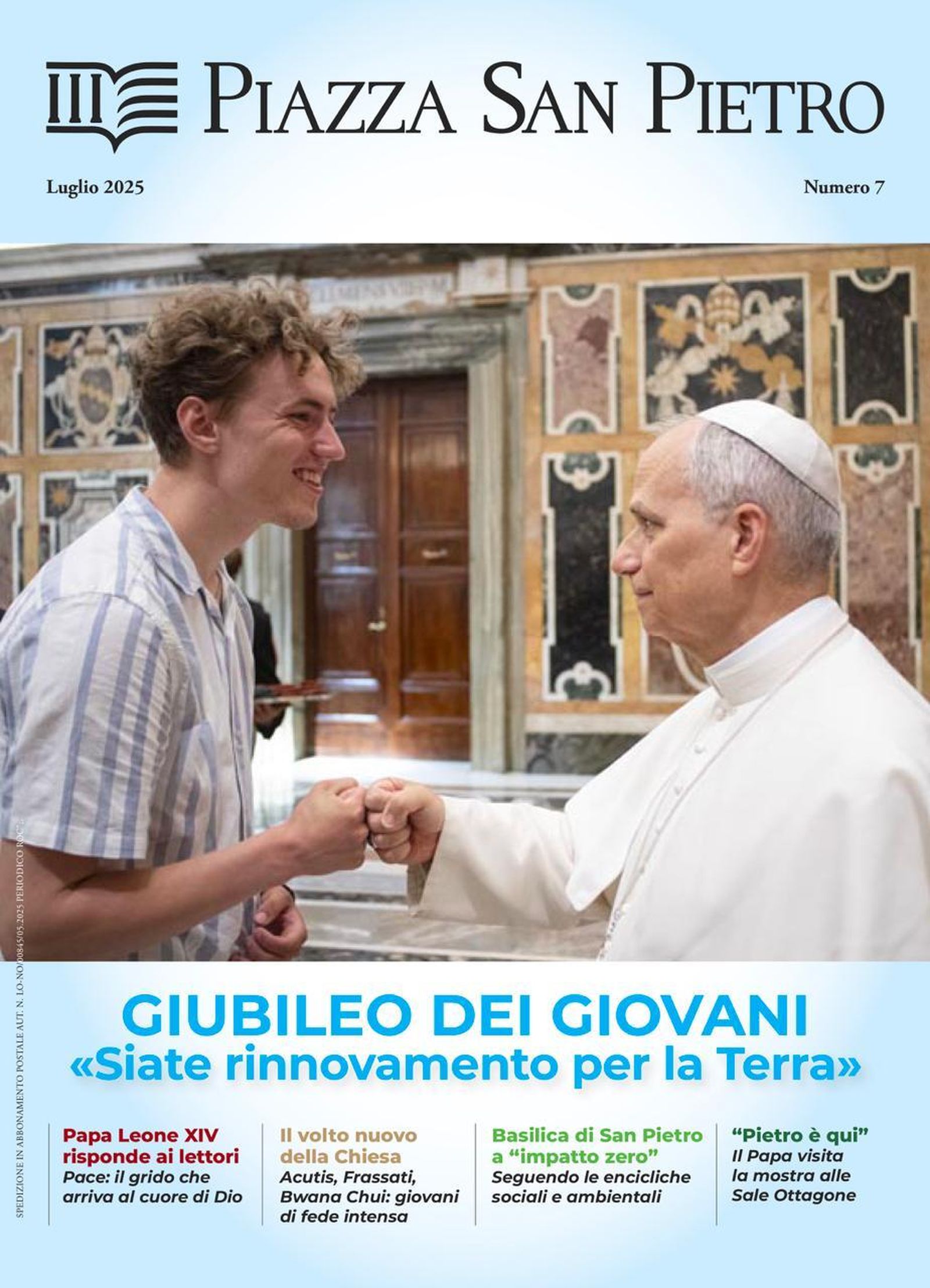 Número de julio de Piazza San Pietro