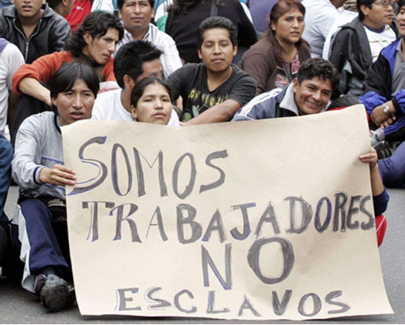 Trabajadores, no esclavos