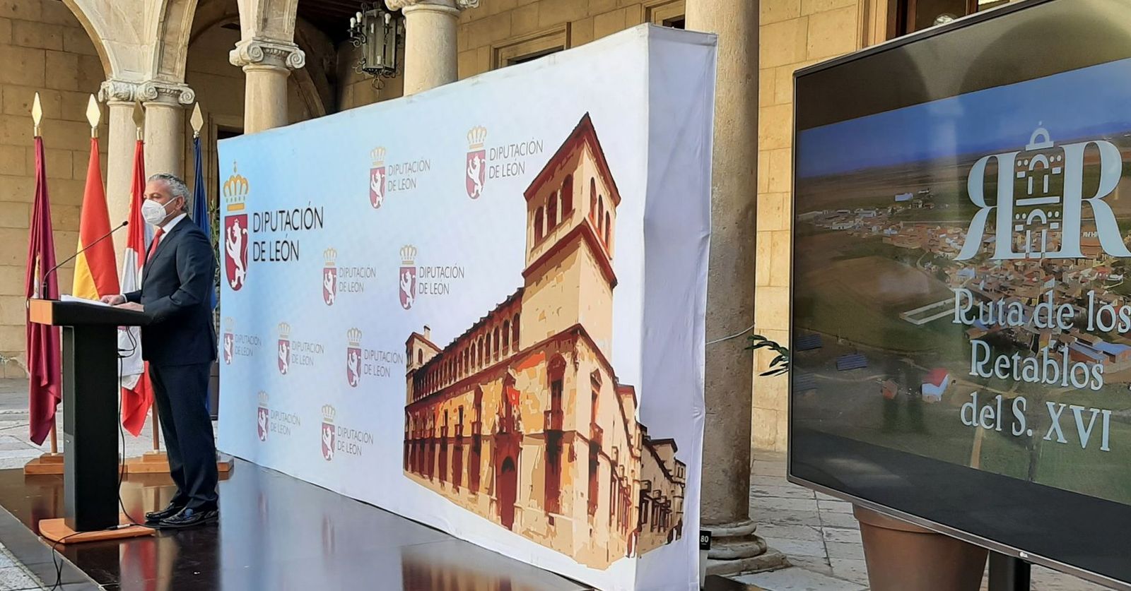 La Diputación de León impulsa la Ruta de los Retablos del siglo XVI